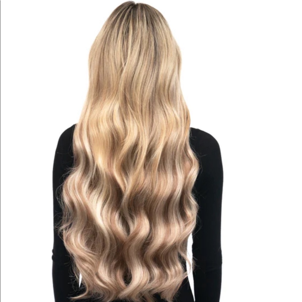 Bellami 22” ash bronde clip in hair extensions